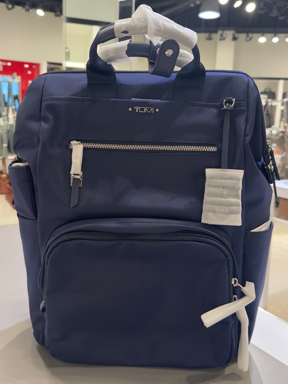 Brand New Authentic Tumi Large Irma Framed Backpack